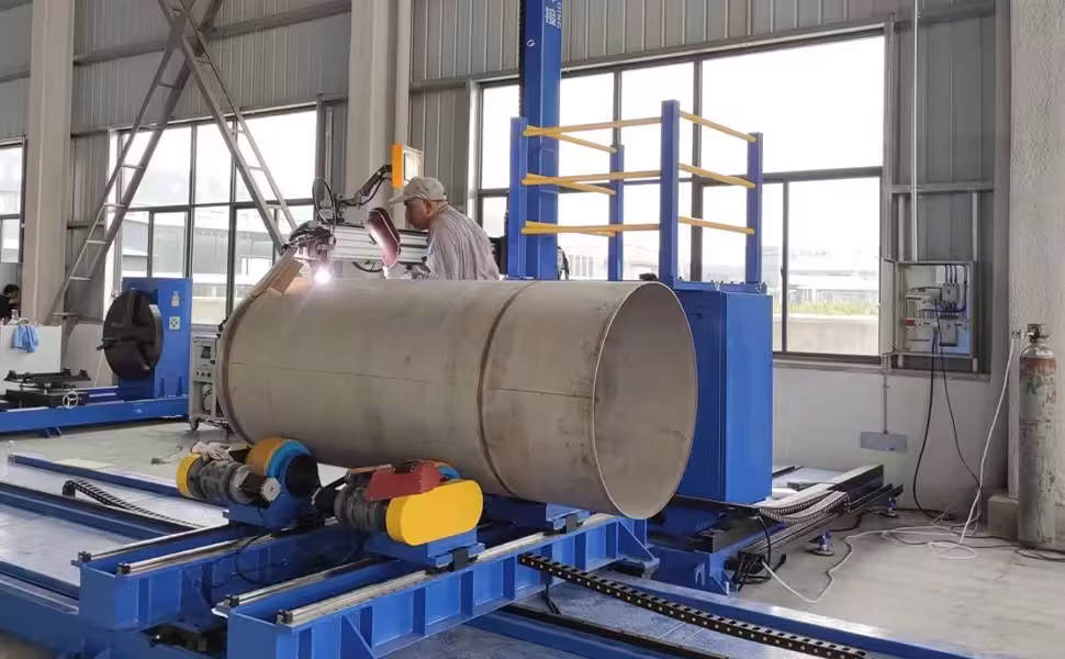 Pressure vessel automatic welding application