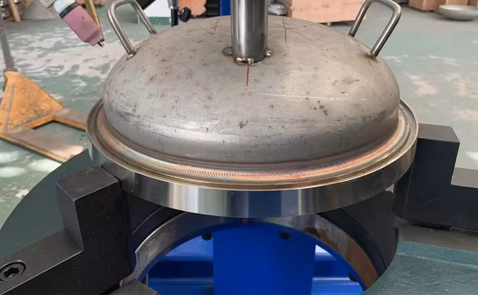 Expansion joint automatic welding application