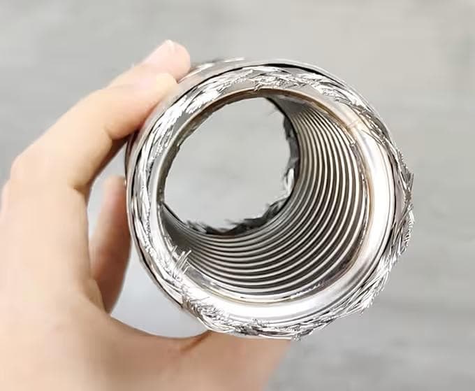 Hose after crimping