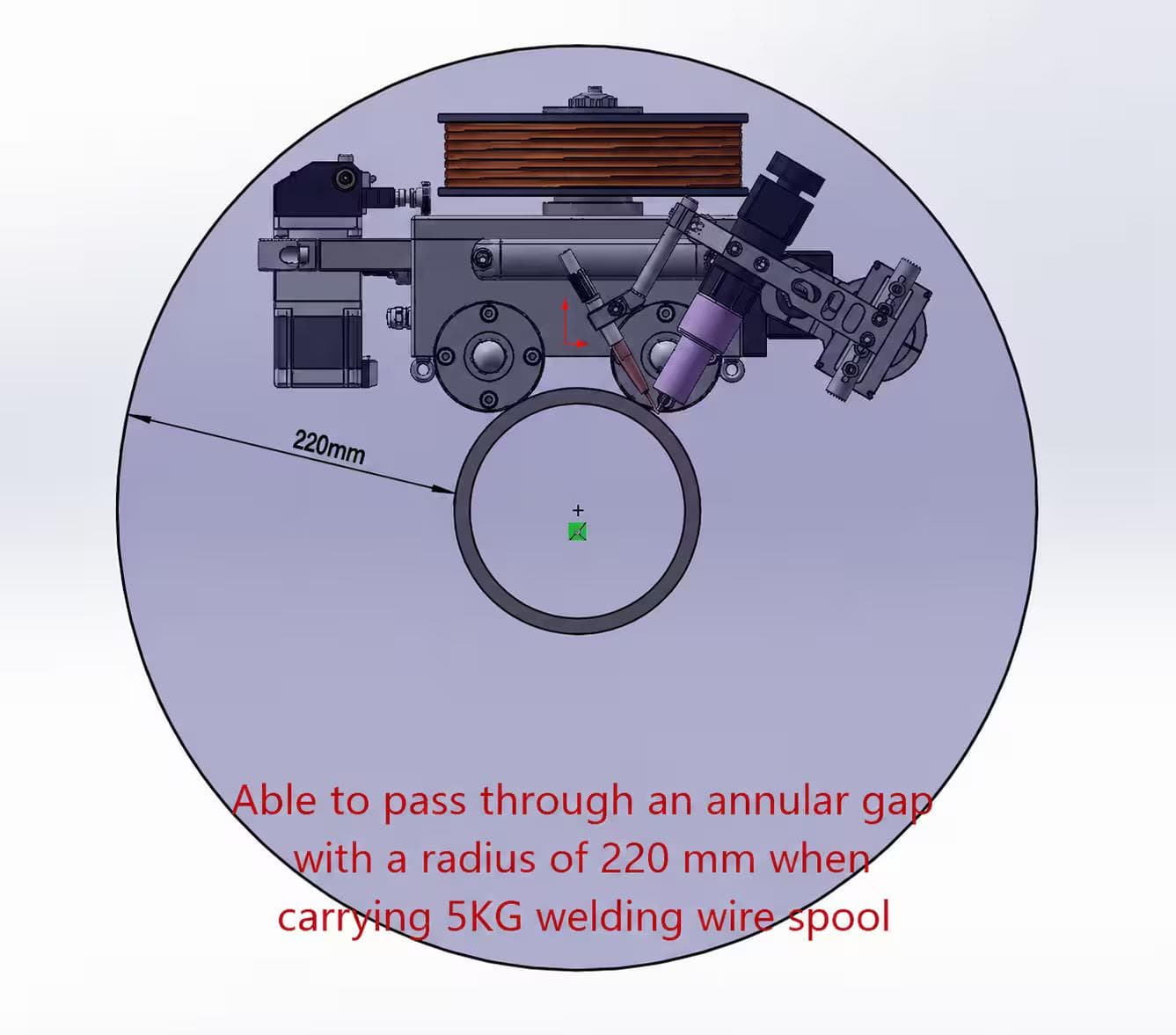 5KG spool carrying