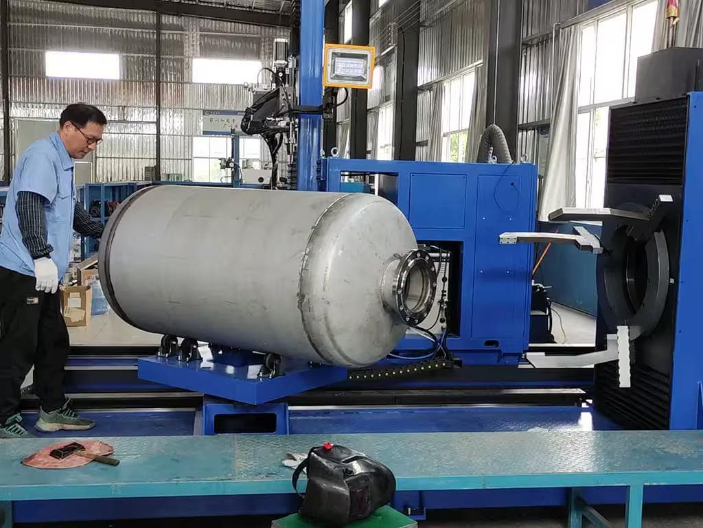 Working Footage #5 -- Weldment Rotating