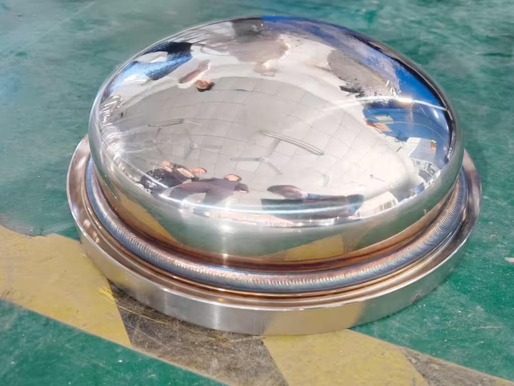 Vessle Cap to Rim Weldment