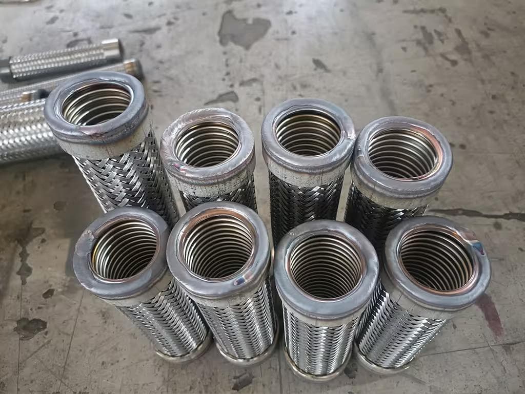 Weldment #2-- Corrugated Pipe with Mesh